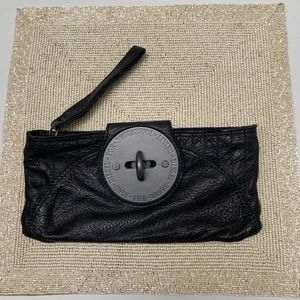 Diesel leather wristlet!